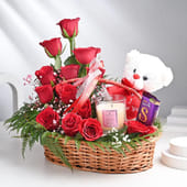 Valentine's Day Love Basket MKTPLC