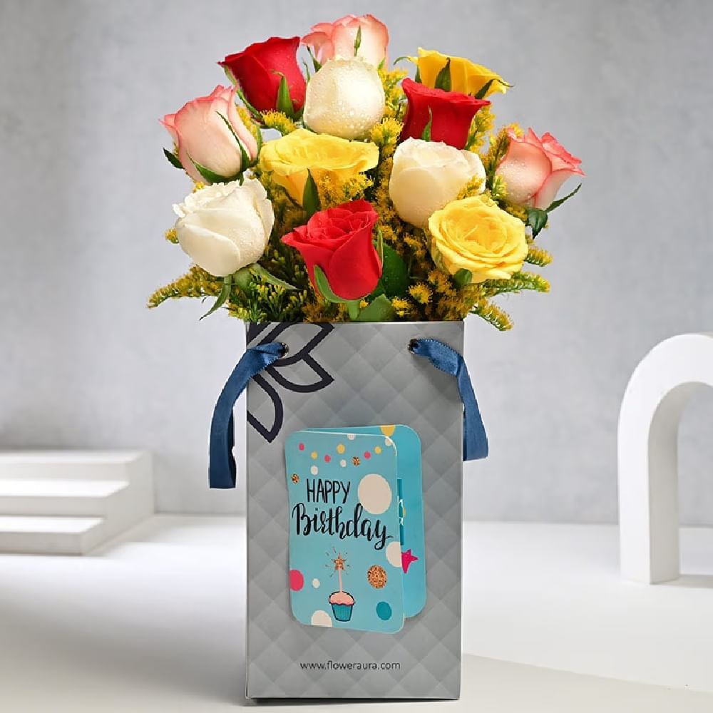 Birthday Wishes And Rose Fusion - MKTPLC
