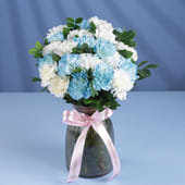 Serenity In White N Blue - MKTPLC