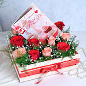 Precious Pink Floral Hamper MKTPLC