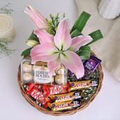 Blooming Scrumptious Magic Basket MKTPLC