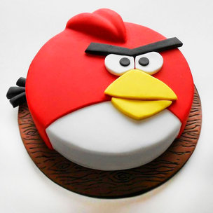 Angry Birds Cake, Designer Cake Online for Kids Birthday
