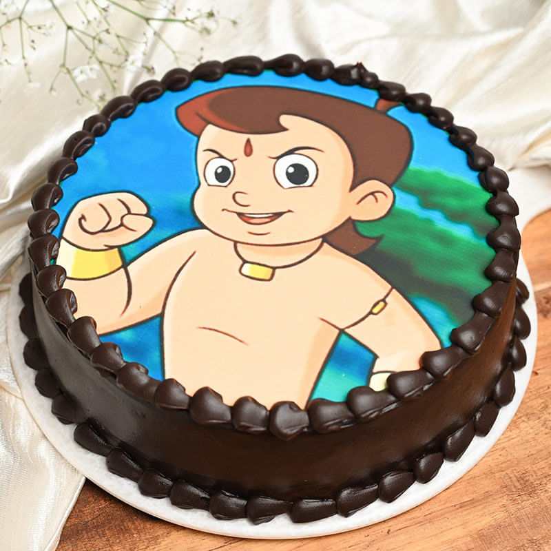 Bheem Licious Round Cake