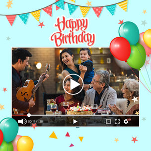 Personalised Birthday Video