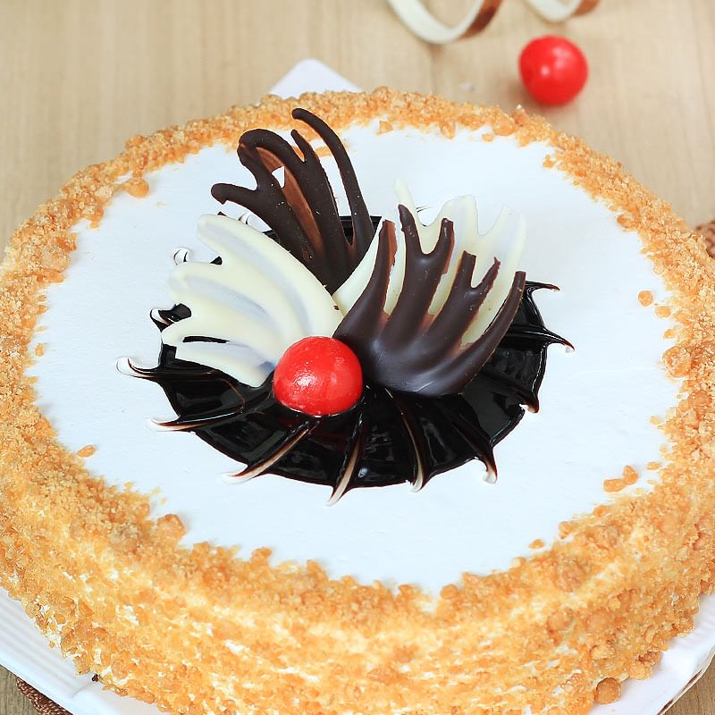 Butterscotch Cake 1 Kg with Normal View