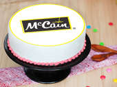 Mccain Photo Cake Half Kg Eggless Blackforest Flavor 