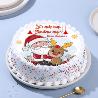 Magic Poster Cake for Xmas