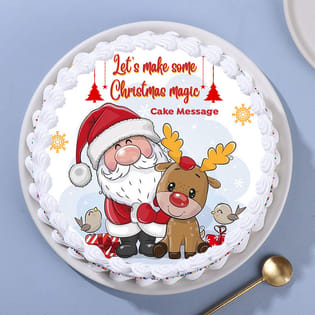 Magic Poster Cake for Xmas