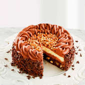 Choco nuts cake delivery in Gurgaon