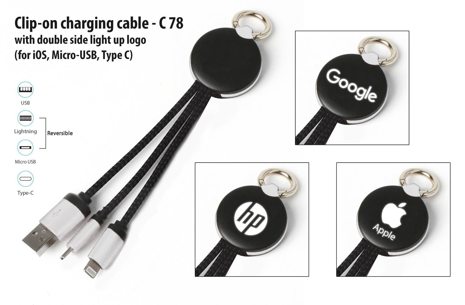 Thales India Private Limited Charging Cable