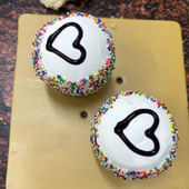 Blueberry Cupcake Cup Cake 2 Pc