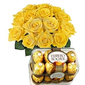 Chocolate with Roses