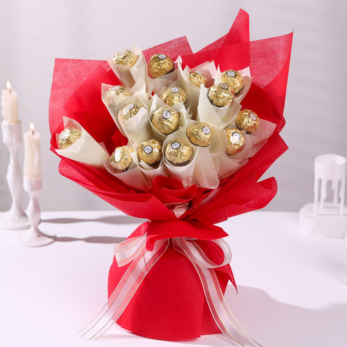 Choco Bonanza - A Bouquet of Ferrero Rocher Chocolates