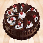 Chocolate Cake With Cherry