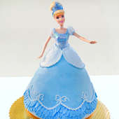 Cinderella Designer Fondant Cake