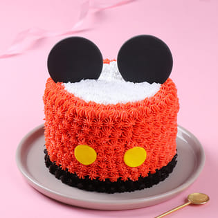 Cute Mickey Delight - Bday Cake For Kid