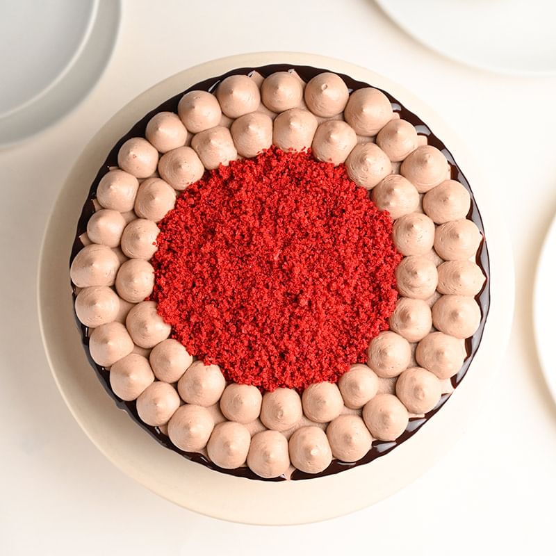  Order Chocolatey Red Velvet Cake Online