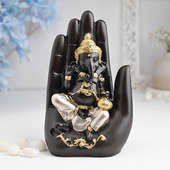 Ganesha Idol on hand - vinayaka chaturthi gifts