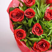 Order Online Red Roses Bouquet Flowers