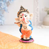 Bansuri Ganesha Statue - Ganesh Chaturthi Gift 