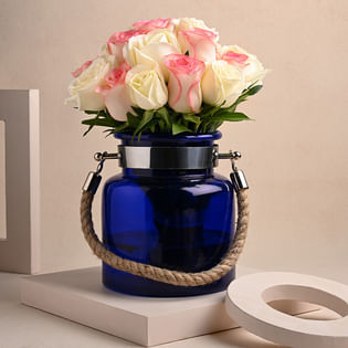 Pink and White Roses Symphony