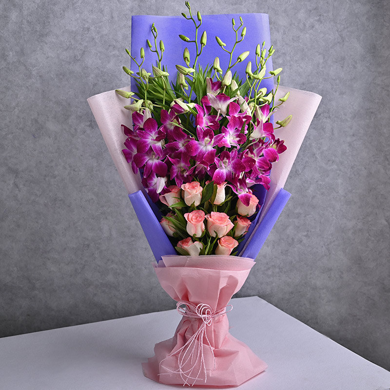 Luxe Petal Paradise Flower Bouquet
