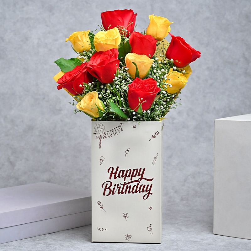 Rose Bouquet Close View