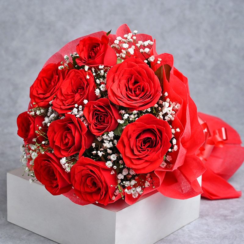 A Bouquet of Red Roses