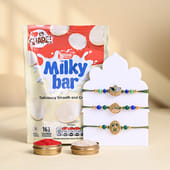Artisanal Rakhi And Milk Cake-USA