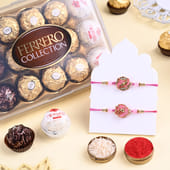 Designer N Kids Rakhi With Motichoor Ladoo