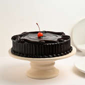 Buy Artistic Chocolate Cake Online - Full Side View