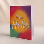 Holi Wishes Greeting Card