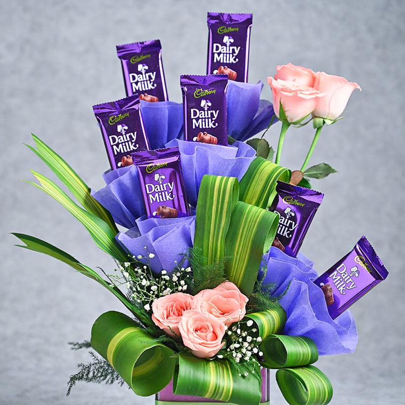 Cadbury Dairy Milk Rose Bouquet