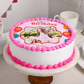 Buy Hugs Infinite Birthday Cake Delivery by Floweraura Bakery Shop