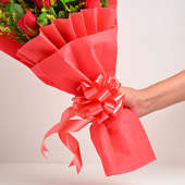 Majestic Bouquet Of Roses: Red Roses Bouquet 