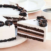 Slice View Of Black Forest Gateau Cake Online