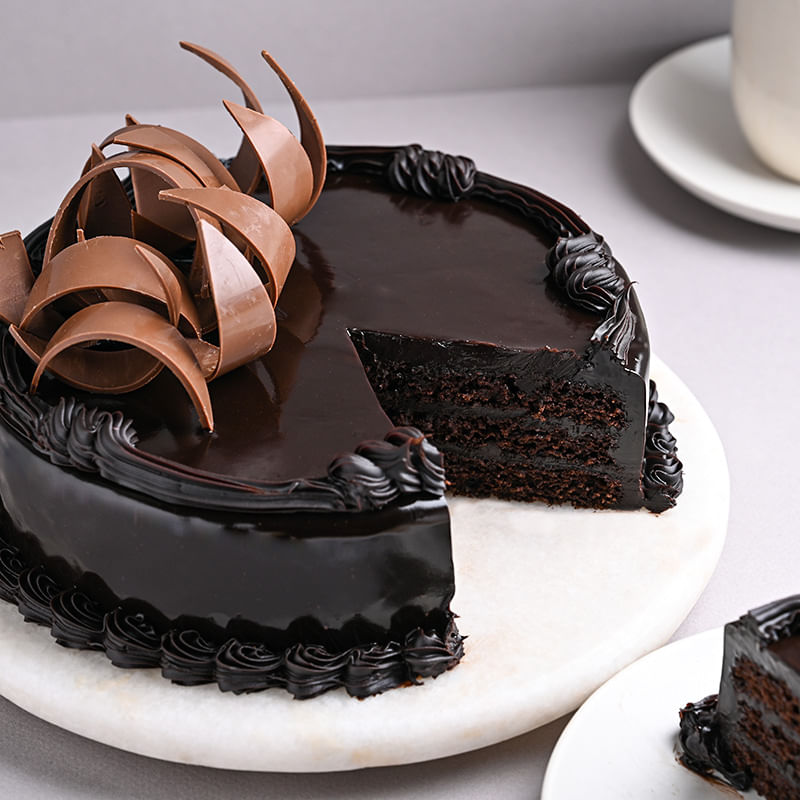 Choco Glaze Truffle Cake