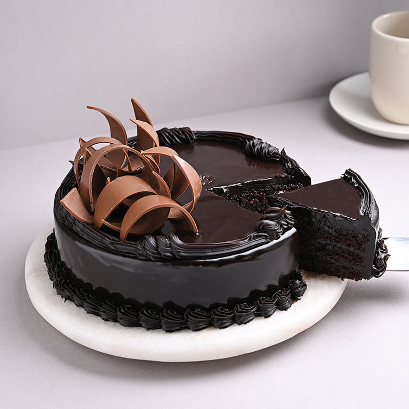 Choco Glaze Truffle Cake