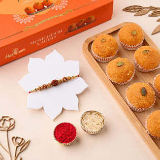 Rakhi With Sweet Combo