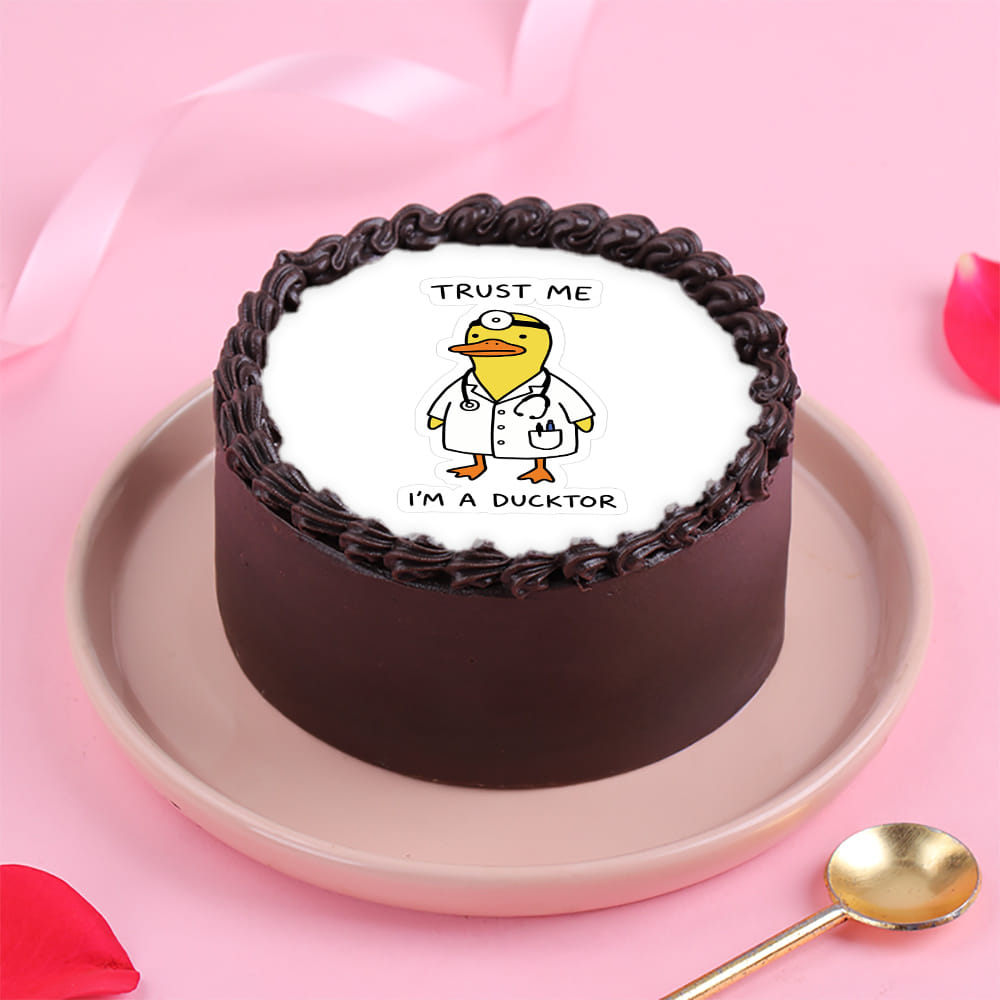 Quircky Ducktor Bento Cake