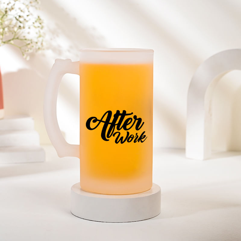 Printed Beer Mug Set