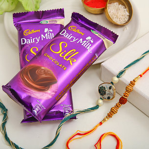 Rakhi With Cadbury Chocolate