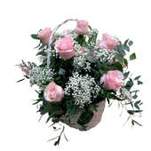 Beloved Roses Basket
