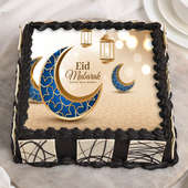 Eid Mubarak poster cake