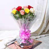 Roses Bouquet - send flowers online 