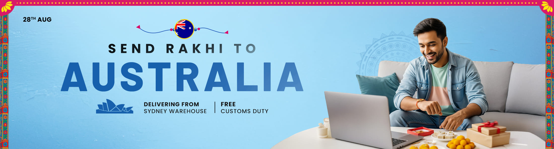 Send Best Rakhi to Australia 