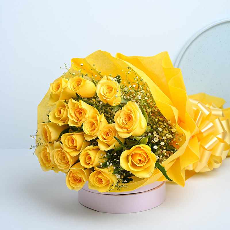 Yellow Rose Bouquet Online