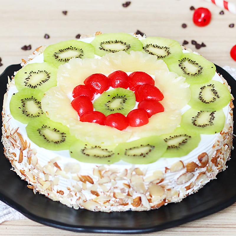 Order Fresh Fruit Cake Online Price Rs 799 Floweraura