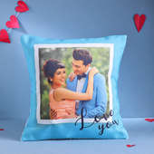 Personalised All Love Cushion for Anniversary or any special love occasion