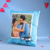 Personalised All Love Cushion for Anniversary or any special love occasion